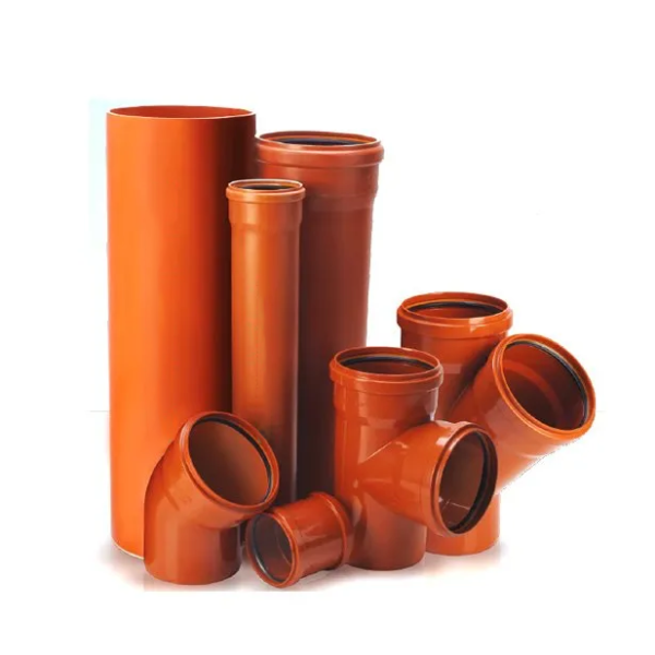 Drainage Pipes - Orange